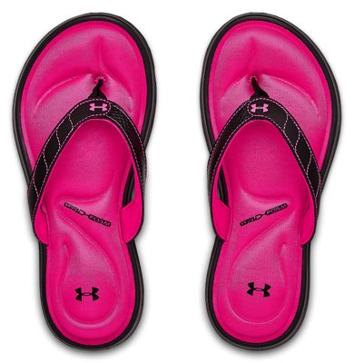 under armour youth flip flops