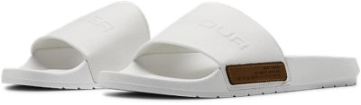 white canvas slides