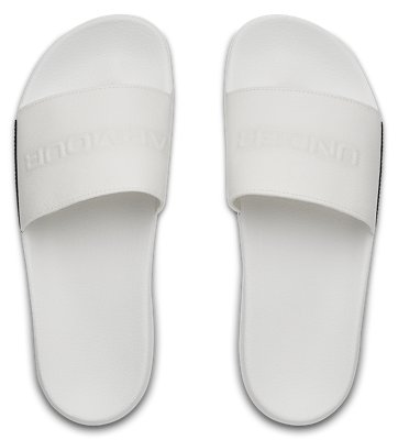 white canvas slides