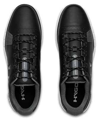 Men's UA HOVR&trade; Fade SL Golf Shoes, Black, pdpMainDesktop image number 2