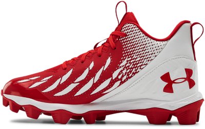 youth football cleats red