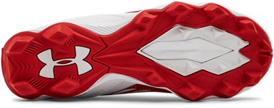 maroon football cleats
