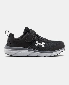 Pre-School UA Assert 8 AC Wide Running Shoes Running Shoes 1 Color Available $50