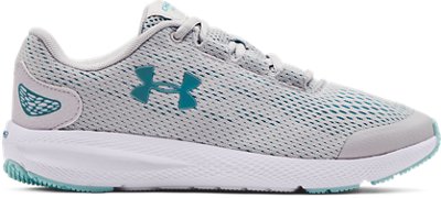 Grade School UA Charged Pursuit 2, Gray, pdpMainDesktop image number 0