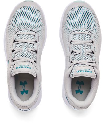 Grade School UA Charged Pursuit 2, Gray, pdpMainDesktop image number 2