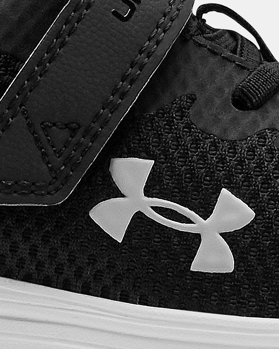 Pre-School UA Surge 2 AC Running Shoes, Black, pdpMainDesktop image number 0