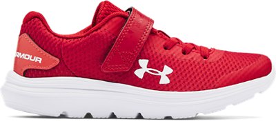 under armour gemini 6 kids red