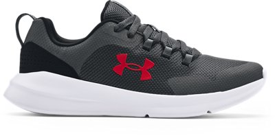 grey and white under armour shoes