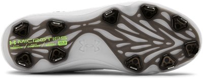 under armour silver cleats