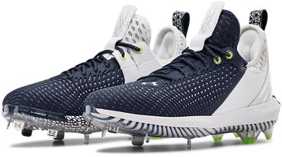 navy men's baseball cleats