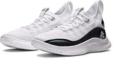 Curry Flow 8 Basketball Shoes, White, pdpMainDesktop image number 3