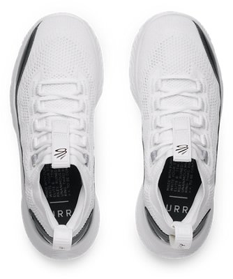 curry shoes white and blue