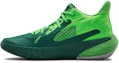 green under armour basketball shoes