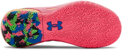 pink under armour basketball shoes