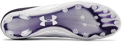 under armour cleats purple
