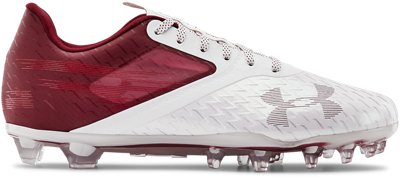 under armour maroon football cleats