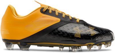 under armour yellow cleats