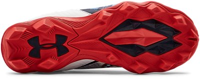 boys maroon football cleats