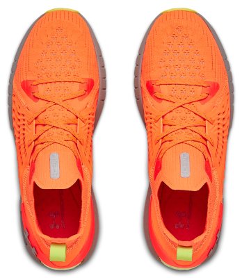 under armour orange running shoes