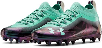 iridescent football cleats