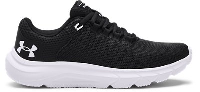 under armour black sneakers