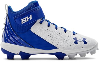 boys blue baseball cleats