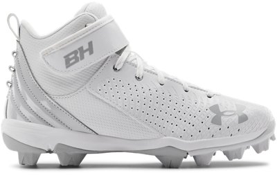 white bryce harper cleats