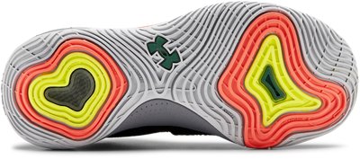 and one basketball shoes