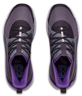 under armour purple basketball shoes