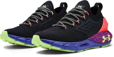 Women's UA HOVR&trade; Phantom 2 Glow Running Shoes, Black, pdpMainDesktop image number 3