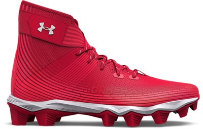 Tenis de f&uacute;tbol UA Highlight Franchise para hombre, Red, pdpMainDesktop image number 0