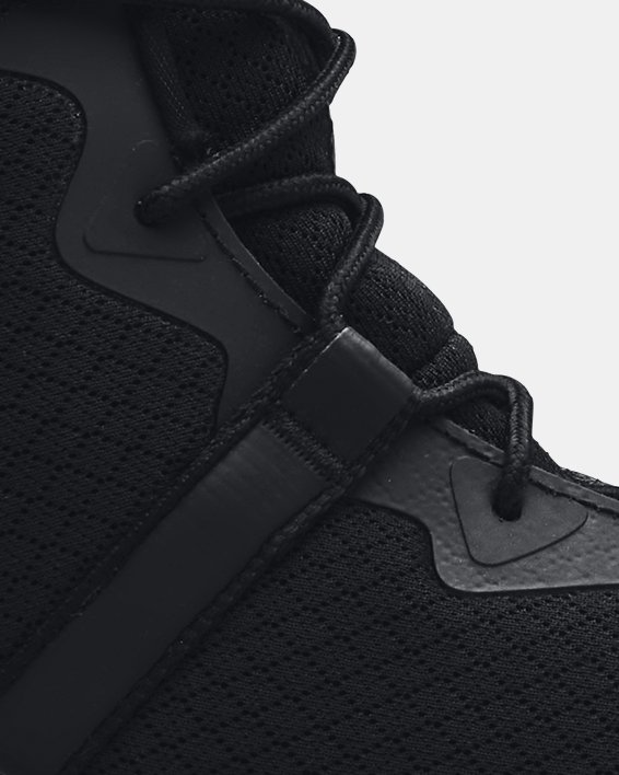 Chaussure militaire UA Micro G® Valsetz Zip Mid pour homme, Black, pdpMainDesktop image number 0