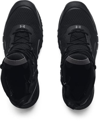 Botas T&aacute;cticas UA Micro G&reg; Valsetz Zip Mid para Hombre, Black, pdpMainDesktop image number 2