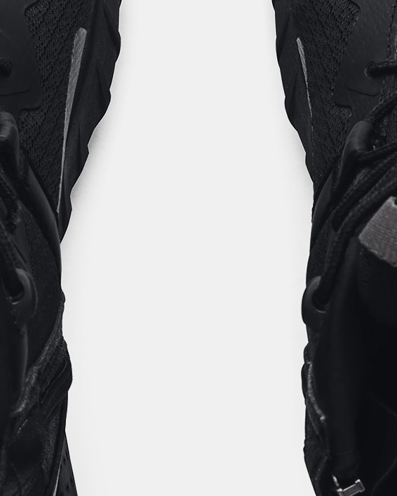 Chaussure militaire UA Micro G® Valsetz Zip Mid pour homme, Black, pdpMainDesktop image number 2