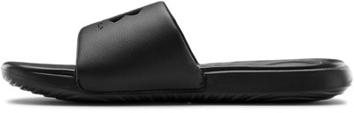 under armour slides black