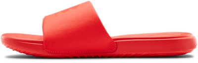 under armour slides red