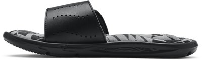 under armour women's black flip flops