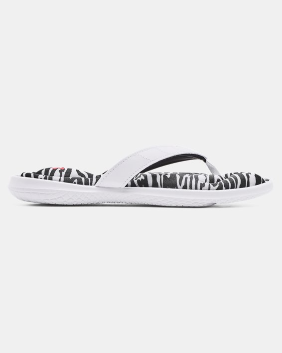 Under Armour Women's UA Marbella VII Graphic Footbed Sandals. 1
