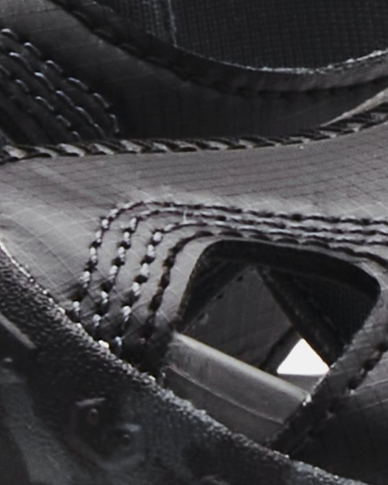 Pre-School UA Fat Tire Defender Sandals, Black, pdpMainDesktop image number 3