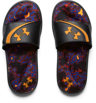 boys under armour slides
