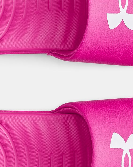 Girls' UA Ansa Fixed Slides, Pink, pdpMainDesktop image number 2