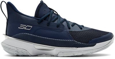 blue stephen curry shoes