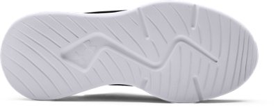 Girls' Grade School UA Essential Sportstyle Shoes, Black, pdpMainDesktop image number 4