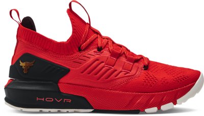 under armour project rock red shoes