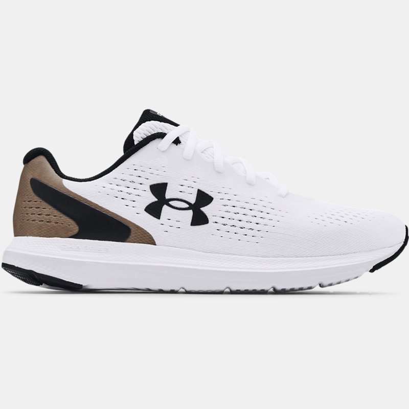 Men's Under Armour Charged Impulse 2 Running Shoes White / Black / Black 9