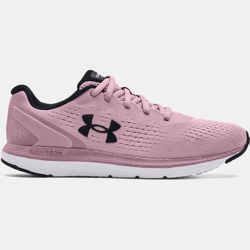 Women's Under Armour Charged Impulse 2 Running Shoes Mauve Pink / White / Black 7.5