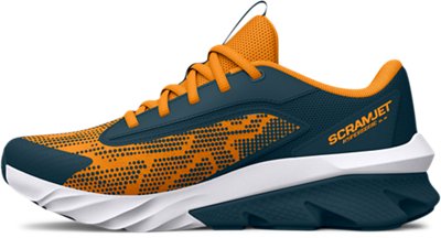 Chaussures de course UA Charged Scramjet 4 pour garçons d'âge primaire