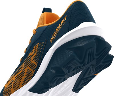 Chaussures de course UA Charged Scramjet 4 pour garçons d'âge primaire