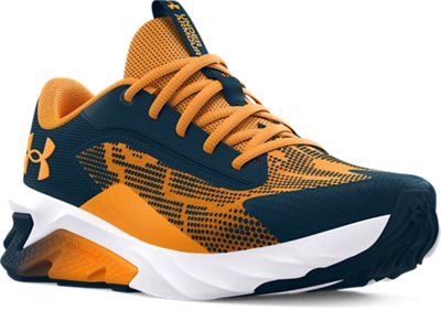 Chaussures de course UA Charged Scramjet 4 pour garçons d'âge primaire