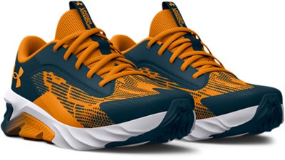 Chaussures de course UA Charged Scramjet 4 pour garçons d'âge primaire
